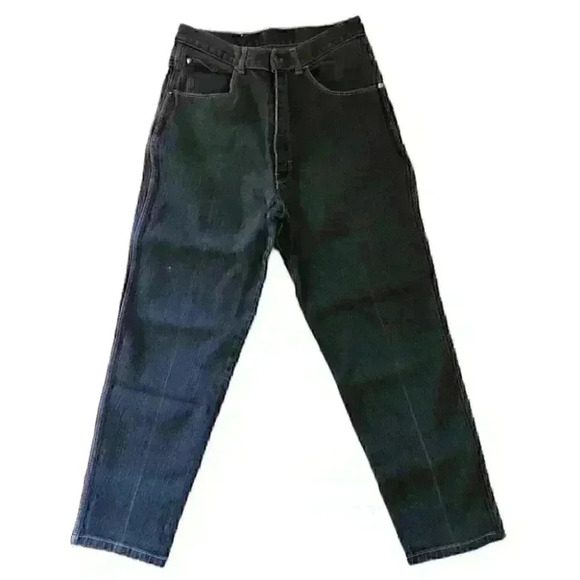 vtg #gitano dark gray jeans labeled 12 short 12 petite small waist - Picture 2 of 11